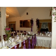 Dekoracja sali weselnej NOSTALGIA; Sokolniki (wesele z nietoperzami)