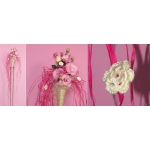 bukiet gratulacyjny w ro�ku; eustoma