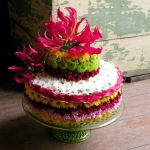 tort kwiatowy pi�trowy; santini, koreanka, glorioza