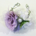 bransoletka; eustoma, dendrobium