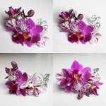 bransoletka; storczyk