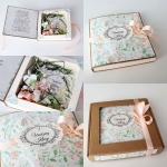 [ML] Kartka typu BookCard z okazji urodzin, do kompletu pude�eczko z szybk�; na specjalne zam�wienie