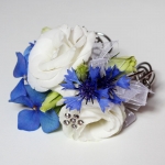 Bransoletka Pani �wiadek; do kompletu z bukietem POD B��KITNYM NIEBEM