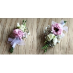 Butonierka Pana M�odego; do kompletu z bukietem �MIETANKOWA PRALINA