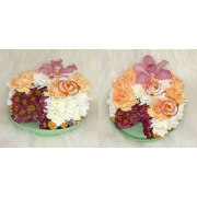 torcik kwiatowy z lizakami; go�dzik, koreanka, cymbidium